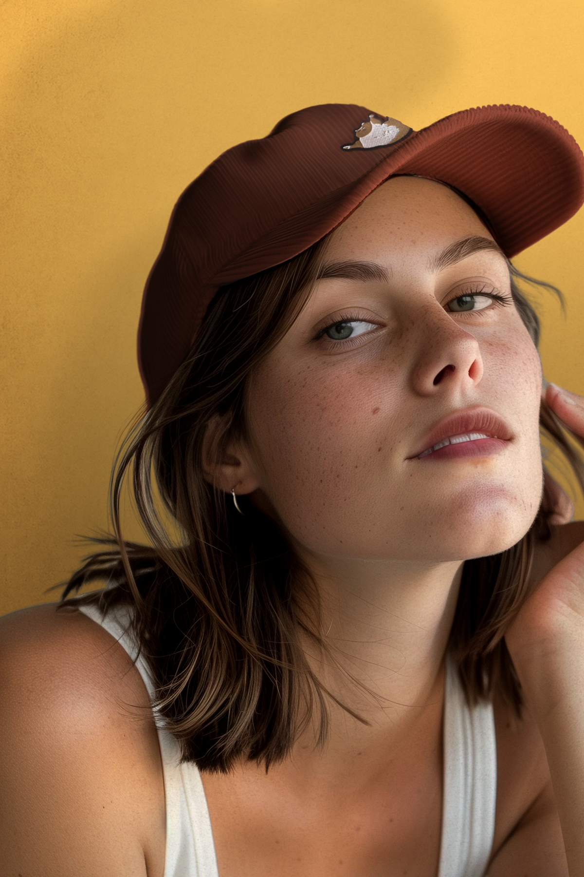 "I'm Flying" Vintage Corduroy Cap