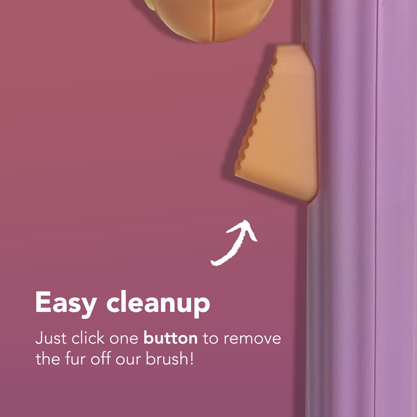 Cat Brush for Shedding and Grooming: Lavender Purple
