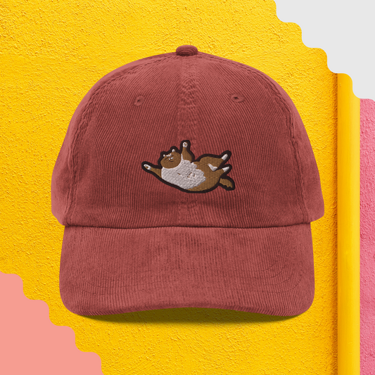 "I'm Flying" Vintage Corduroy Cap