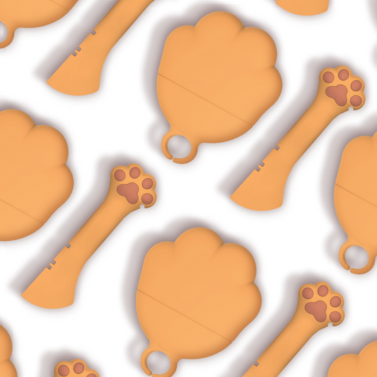 Can Cover for Cat Food: Orange Cat