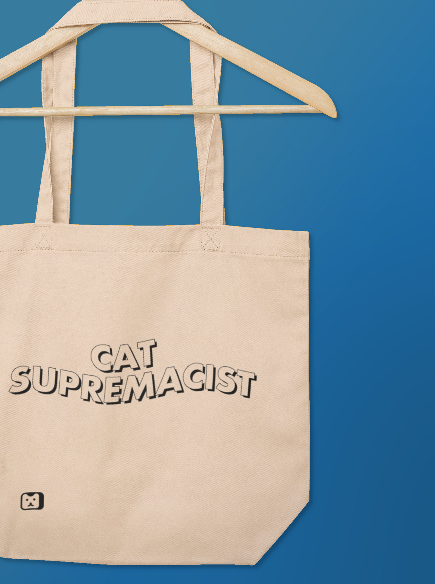 "Cat Supremacist" Tote Bag