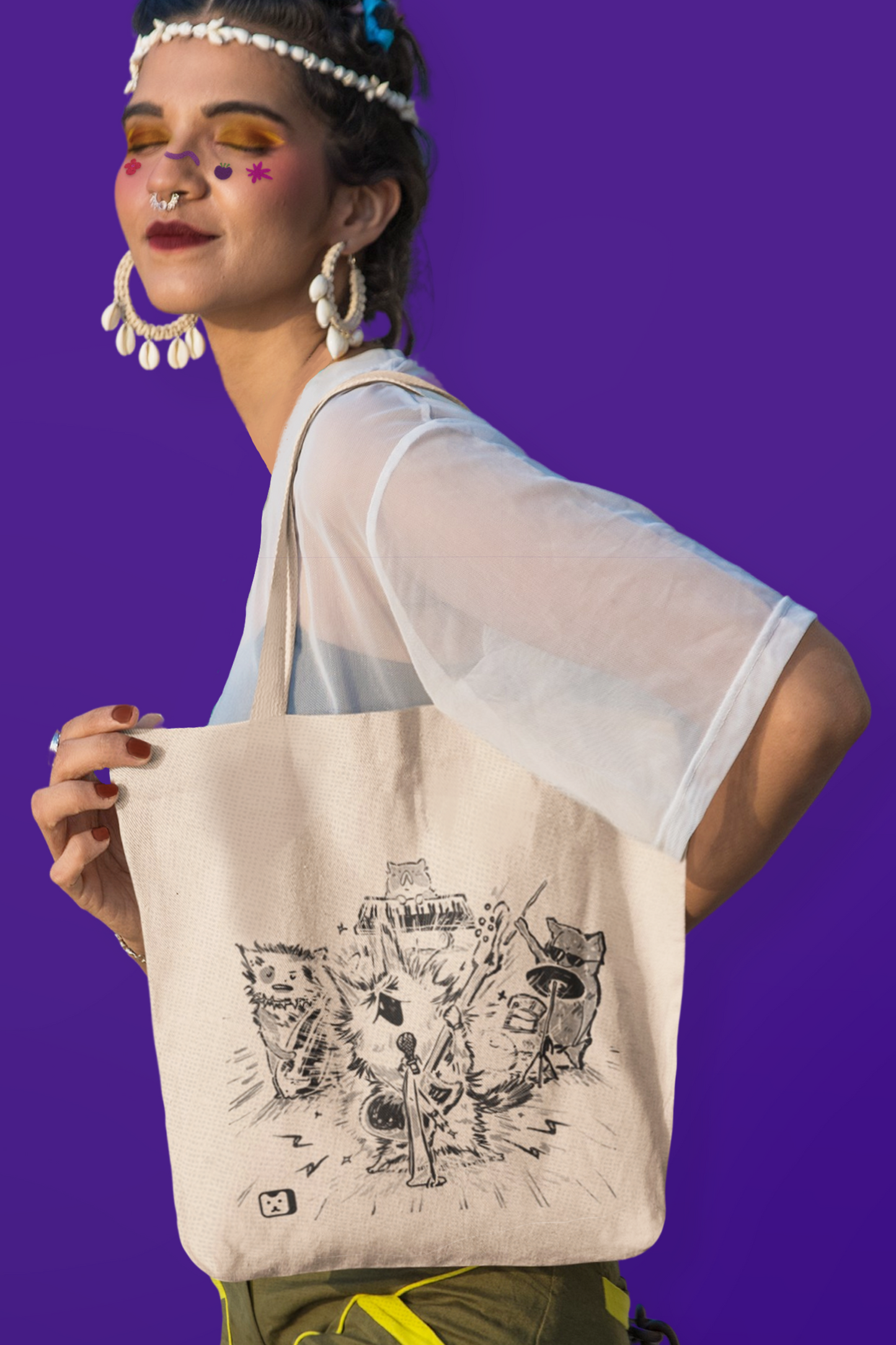 "Concert At 3AM" Tote Bag